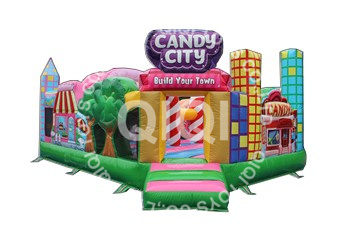 Candy Land inflatable castle commercial for jumping
